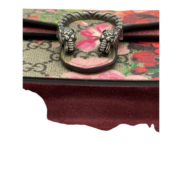 Gucci  GG Supreme Monogram Blooms Super Mini Dionysus Shoulder bag*Dry Rose - Picture 10 of 16